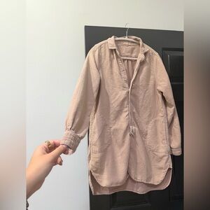 CP SHADES womens anthropologie small cotton button up cotton long sleeve top